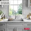 30&rdquo; Stainless Steel Workstation Kitchen Sink Drop-In Undermount Single Bowl with WorkFlow&trade; Ledge and Accessories